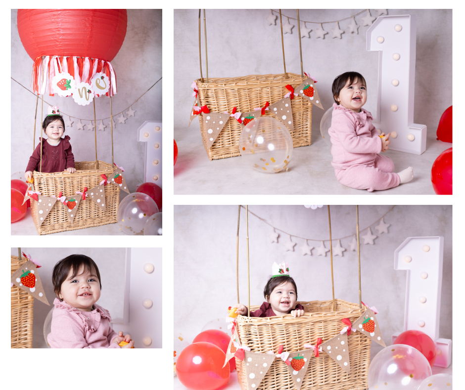 Collage CM first birthday